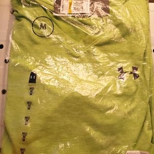 Brand new long sleeve green under armour shirt